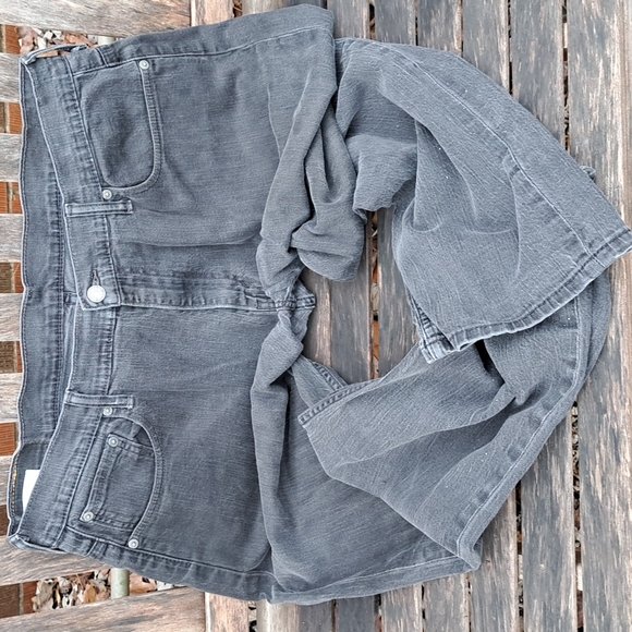 Levis 569 Jeans Mens 36X32  Black Denim Loose Straight fit. - Picture 3 of 5